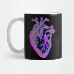 Neon Heart Mug